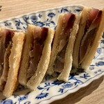 さば銀 - しめ鯖サンド