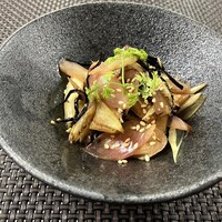 茗荷胡麻油炒め