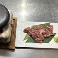 国産牛石焼き