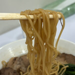 ラーメン東横 - シコシコ細麺