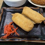 湾岸長島パーキングエリア(下り)スナックコーナー - いなり2個