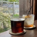 paso by 27 COFFEE ROASTERS - （左から）paso Blend-秋麗-/ICE・レモンスカッシュ