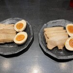 濃厚泡担々麺 龍杏 - 特製トッピング×2