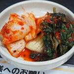 食道 山田商店 - キムチおかわり