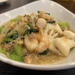 中国料理レストラン 摩亜魯王洞 - 海鮮と春雨の旨煮