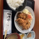 屯舎 澄 - 唐揚げ定食