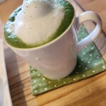 テ・ヴェール - 店主さんのお家の抹茶カプチーノ濃厚で‍♀️まʓ♡