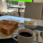 風来樓 - ホットコーヒーで