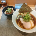 中華SOBA 惠ばら - ＋チャーシュー丼¥350