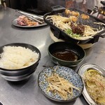 焼肉 ホルモン 坂上 裏なんば - 焼肉ホルモン坂上コース¥3,630