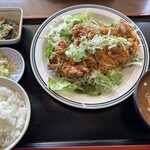 みよし食堂 - 鶏あじ定食