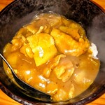 ラーメン あんず - 賄い半カレー