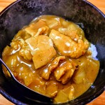 ラーメン あんず - 賄い半カレー(手空き時)