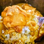 ラーメン あんず - 賄い半カレー