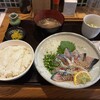 相鮮魚商店 - 胡麻鯖定食（ご飯大盛り）　１４５０円＋５０円