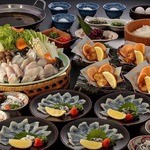 ふぐ一郎 - 【宴会】ふぐ唐揚げ＆てっちり鍋コース　全7品【飲み会】