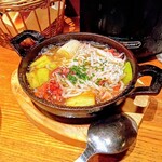 UOKIN食堂 - 魚介のアヒージョ