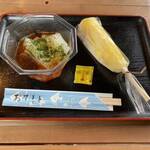 ところてん小屋 青木 - ところてん¥500・冷やしパイン¥300