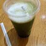 チャイカフェ 前田園 - ドリンク写真:抹茶ラテ（ICE） 370円