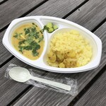 インドカレー屋 BABAじぃ - キッチンカー時代にテイクアウトした魚カレー