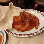 焼売スタンド きんぎょ - 殻ごとエビチリ380円