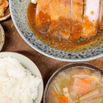 極厚豚カツ定食