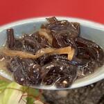 ラーメン山岡家 - きくらげ佃煮リフト