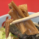 ラーメン山岡家 - メンマリフト