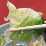 ラーメン山岡家 - キャベツリフト