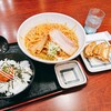 ゆきむら亭 - “ネギらーめんランチ（醤油）”+“ミニ明太子丼”、“餃子 ハーフ（3個）”