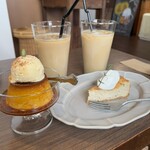 小さな森焼菓子店 - アイスカフェラテ　650円