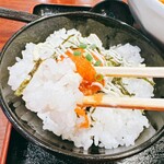 ゆきむら亭 - ミニ明太子丼