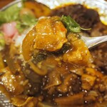 大衆中遊華食堂 八戒 - カレー（秋茄子と国産ポークカリィ）