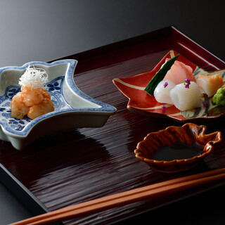 海洋深層水で仕込んだ北陸の季節の恵みをおまかせコースで堪能