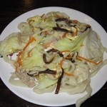 朱記餡餅粥店 - 2014年の木須刀削麺(キクラゲと豚肉細切り刀削麺)