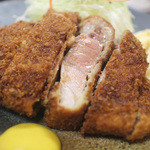 矢田かつ - 2014.11再訪：六白黒豚ロース☆