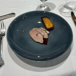 シェ・イノ - 鴨のフォアグラの燻製盛り合わせ