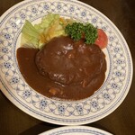 サングリア - 料理：ハンバーグ