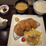 釧路ふく亭 櫂梯楼 - 料理写真:ヒレカツセット