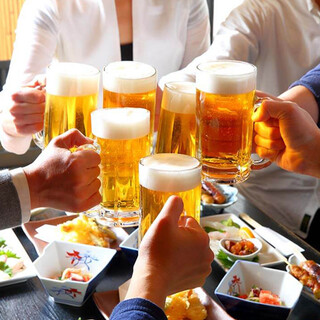 生ビールや種類豊富なドリンク2時間飲み放題が980円に♪