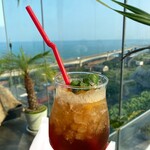 シーバーズカフェ - ドリンク：フルーツティーソーダ(パッションマンゴー)
