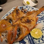 季肴 からはし - キンキ塩焼き