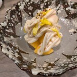 季肴 からはし - 無花果と柿のクリームチーズ