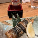 サバの駅 - 銀サバな串焼き
