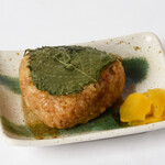 鍛冶屋 文蔵 - 青唐辛子の焼きおにぎり