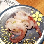 もりもり寿し 能登総本店 - 赤いか生ゲソ