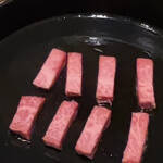 和牛すき焼き 黒野 - これが関西風