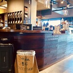 ネイバーフッド アンド コーヒー - 返却カウンター