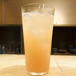 渋谷の日本酒ダイニング sakeba - 20251106鳳凰美田ブラッドオレンジソーダ割650円