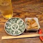 なわない - お通し、ハイボール